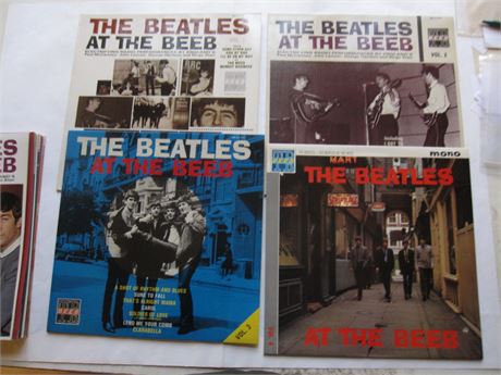 The Beatles At The Beeb Vol.1  til vol. 13 , fra ex++  til  near mint