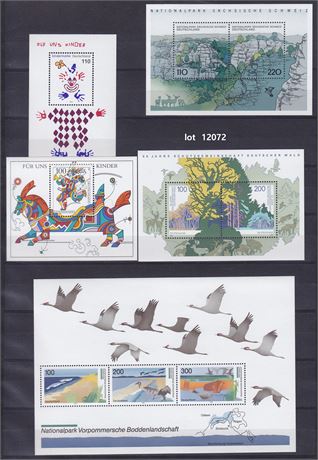 Tyskland. afa div blokke mellem 2811-3075. se tekst og foto.  lot 12072